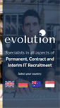 Mobile Screenshot of evolutionjobs.com